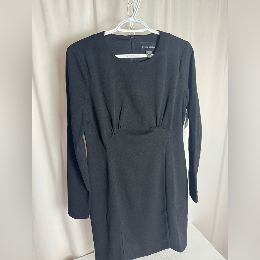 NWT Donna Morgan Black Dress